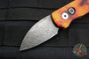 Protech Runt OTS Auto Knife- Wharncliffe- Special "Del Fuego" Finished Handle- Vegas Forge Damascus Wharncliffe Blade  R5301-DF Damascus