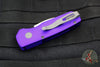 Protech Runt OTS Auto Knife- Wharncliffe- Purple Handle- Stonewash Wharncliffe Magnacut Steel Blade  R5301-Purple