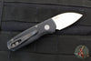 Protech Runt OTS Auto Knife- Wharncliffe- Black Handle- Stonewash Wharncliffe Magnacut Steel Blade  R5301