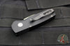 Protech Runt OTS Auto Knife- Wharncliffe- Black Textured Handle- Stonewash Magnacut Steel Blade  R5305