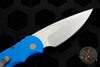 Protech Tactical Response 5 OTS Auto Blue Handle Bead Blast Plain Blade T501-BLUE