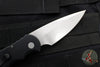 Protech Tactical Response 5 OTS Auto Black Handle Bead Blast Plain Blade T501