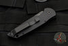 Protech Protech LEFT HAND Tactical Response 3 Out The Side (OTS) Auto Knife- Black Grooved Handle- Black Blade TR-3 L-2