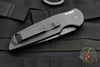 Protech TR-3 SWAT Tactical Response 3 Out The Side (OTS) Auto Knife- Black Grooved Handle- Black Blade- Black Hardware TR-3 SWAT