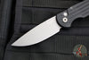 Protech TR-3 Tactical Response 3 Out The Side (OTS) Auto Knife-  Black Grooved Handle- Blasted Finished Blade TR-3
