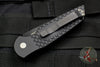 Protech TR-3 Tactical Response 3 Out The Side (OTS) Auto Knife Black Fish Scale Handle Black Plain Edge TR-3 X1 D2