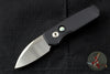 Protech Runt Special Blade Show Black Smooth Body Mirror Wharncliffe Blade Out The Side (OTS) Auto Knife R5104