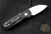 Protech Runt Special Blade Show Black Smooth Body Mirror Wharncliffe Blade Out The Side (OTS) Auto Knife R5104