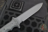 Chris Reeve Green Beret Fixed Blade- Black Canvas Micarta Handle- Black Plain Edge Magnacut Steel Blade GB7-1000