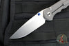 Chris Reeve- Large Inkosi- LEFT HANDED- Plain Drop Point LIN-1001 Magnacut