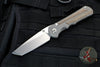 Chris Reeve Large Inkosi- Natural Micarta Inlays- Tanto Edge LIN-1046