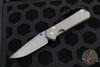 Chris Reeve Small Sebenza 31- Drop Point- Ladder Damascus S31-1004