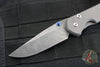 Chris Reeve- Small Sebenza 31- Raindrop Damascus Drop Point S31-1006