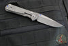 Chris Reeve- Small Sebenza 31- Raindrop Damascus Drop Point S31-1006