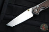 Chris Reeve Small Sebenza 31- Tanto Edge- Macassar Ebony Inlay- Magnacut Steel Blade S31-1134