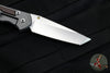Chris Reeve Small Sebenza 31- Tanto Edge- Macassar Ebony Inlay- Magnacut Steel Blade S31-1134