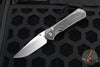 Chris Reeve Small Sebenza 31- Drop Point-  Black Micarta Inlay- Stonewash Magnacut Blade S31-1200