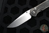 Chris Reeve Small Sebenza 31- Drop Point-  Black Micarta Inlay- Stonewash Magnacut Blade S31-1200