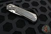 Chris Reeve Small Sebenza 31- Drop Point-  Black Micarta Inlay- Stonewash Magnacut Blade S31-1200