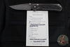 Chris Reeve Small Sebenza 31- Black Micarta Inlay- Boomerang Damascus Drop Point Blade S31-1202
