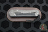 Chris Reeve Small Sebenza 31- Black Micarta Inlay- Raindrop Damascus Drop Point Blade S31-1206