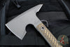 RMJ Tactical- Jenny Wren Spike Tomahawk- Hyena Brown G-10