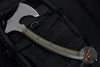 RMJ Berserker- Tungsten Finished- Dirty Olive G-10 Handle