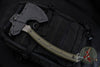 RMJ Berserker- Tungsten Finished- Dirty Olive G-10 Handle