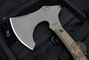 RMJ Berserker- Tungsten Finished- Hyena Brown G-10 Handle