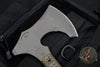RMJ Berserker- Tungsten Finished- Hyena Brown G-10 Handle