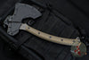 RMJ Berserker- Tungsten Finished- Hyena Brown G-10 Handle
