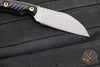 RMJ Coho- Small EDC Knife- Tungsten Gray- Black G-10 Handle