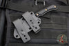 RMJ Coho- Small EDC Knife- Tungsten Gray- Black G-10 Handle