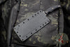 RMJ Tactical Black Da Choppa Fixed Blade Knife