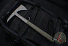 RMJ Tactical Kestrel Feather Dirty Olive Tomahawk 13" Handle- Removable Handle Version!