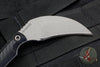 RMJ Korbin Karambit Fixed Blade EDC Knife Black G-10 Handle - New Removable Handle Version!