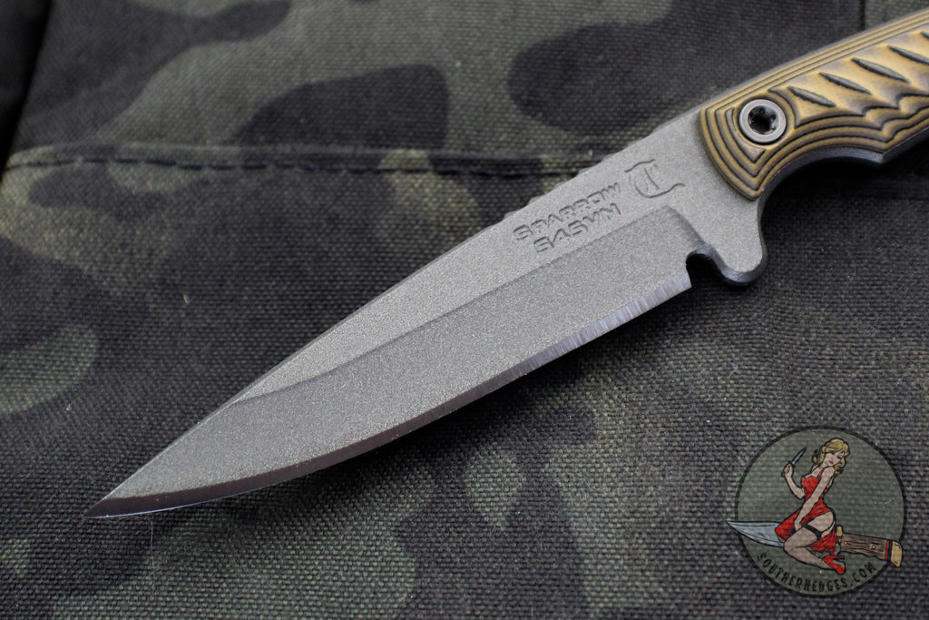 RMJ Tactical: Coho - Nitro-V - Tungsten Cerakote - Black G-10