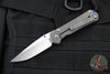 Chris Reeve LEFT HANDED Small Sebenza 31 Plain Drop Point S31-1001 IN CPM-S45VN