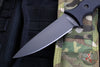 Spartan Blades - Spartan Harsey Tactical Trout Fixed Blade- Black Micarta Handle- Multicam Molle Sheath