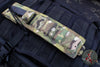 Spartan Blades - Spartan Harsey Tactical Trout Fixed Blade- Black Micarta Handle- Multicam Molle Sheath