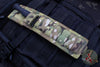 Spartan Blades - Harsey Dagger Fixed Blade Knife- Black Handle- Black Blade- Multicam Nylon Sheath SB49BKBKNLMC