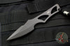 Spartan Blades Enyo Fixed Blade Knife Black with Black Sheath