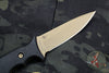 Spartan Blades - Spartan Harsey Tactical Trout Fixed Blade FDE Blade with Black Micarta Handle and Tan Molle Sheath