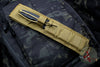 Spartan Blades - Spartan Harsey Tactical Trout Fixed Blade FDE Blade with Black Micarta Handle and Tan Molle Sheath