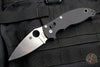 Spyderco Manix 2 Black G-10 with Satin S30V Steel Folder C101GP2