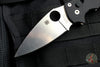 Spyderco Manix 2 Black G-10 with Satin S30V Steel Folder C101GP2