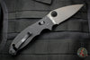 Spyderco Manix 2 Tactical Black G-10 with Black S30V Steel Folder C101GPBBK2