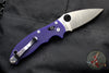 Spyderco Manix 2 Dark Blue G-10 with Satin CPM-S110V Steel Folder C101GPDBL2
