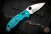 Spyderco Manix 2 Blue Lightweight FRCP with Satin CPM-SPY27 Steel Folder C101PCBL2