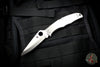 Spyderco Endura- Stainless Steel Handle- Satin Plain Edge Blade C10P